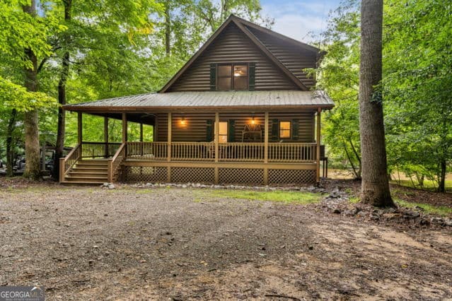 2 bedroom, 2 bathroom, 1,710 sq ft cabin,single family residence for sale at 110 Novena Court, Ellijay, GA 30540