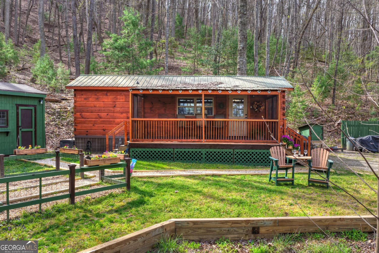 1 bedroom, 1 bathroom, 408 sq ft cabin,manufactured home,single family residence for sale at 57 Meadow Hill, Morganton, GA 30560 — photo 5