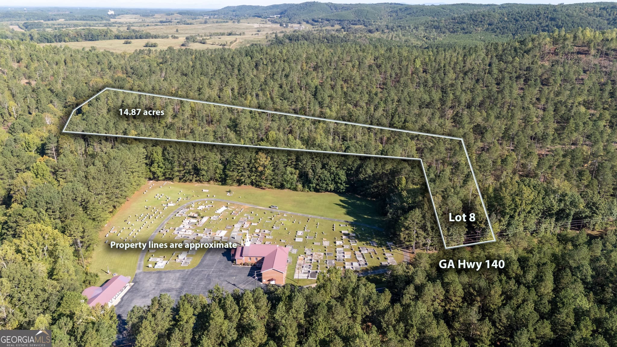 estate lot for sale at 3859 HWY 140, Rydal, GA 30171 — photo 1 of 8