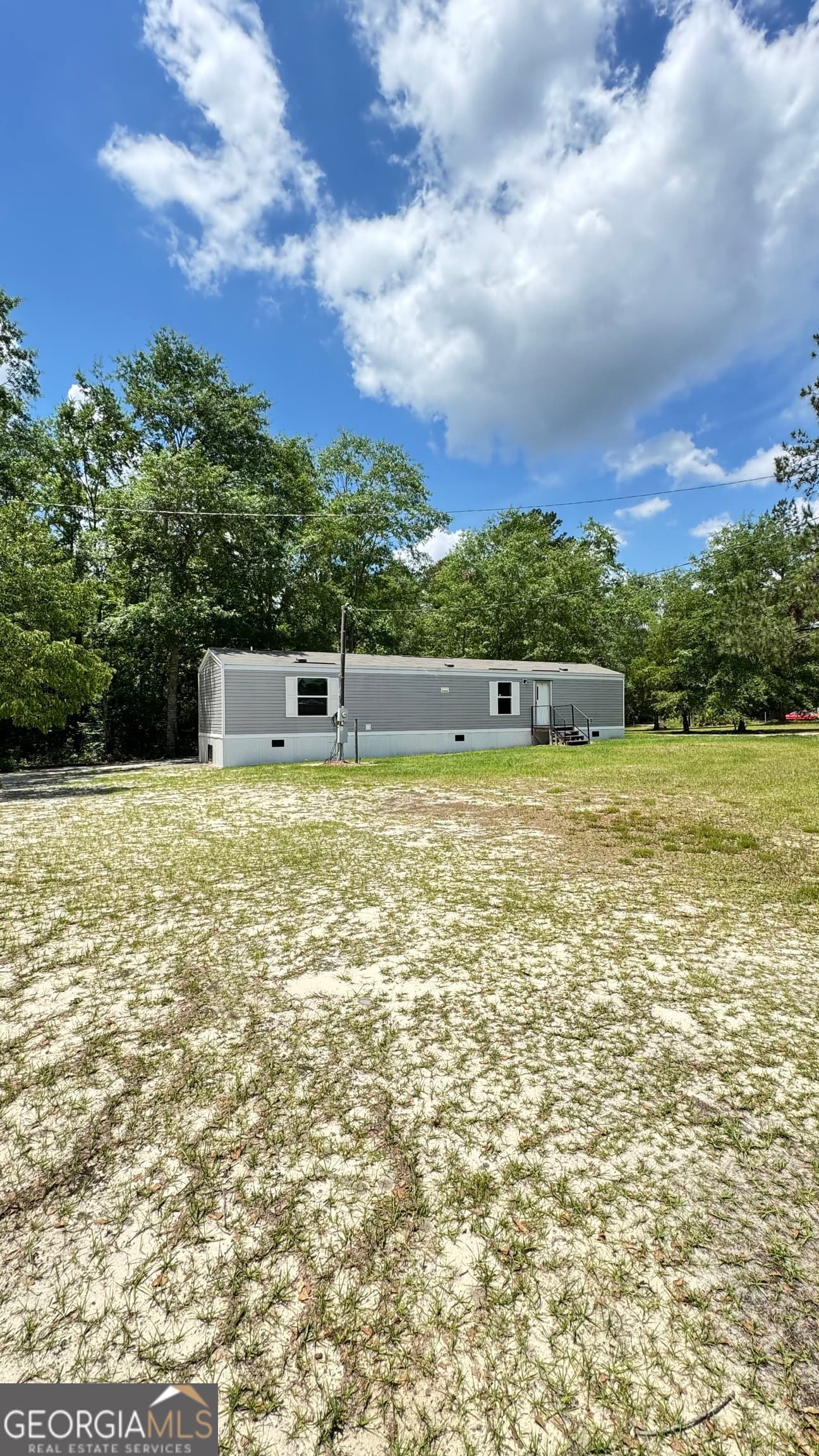 2 bedroom, 2 bathroom, 840 sq ft manufactured home,single family residence sold at 1227 Carters Bridge Road, Claxton, GA 30417