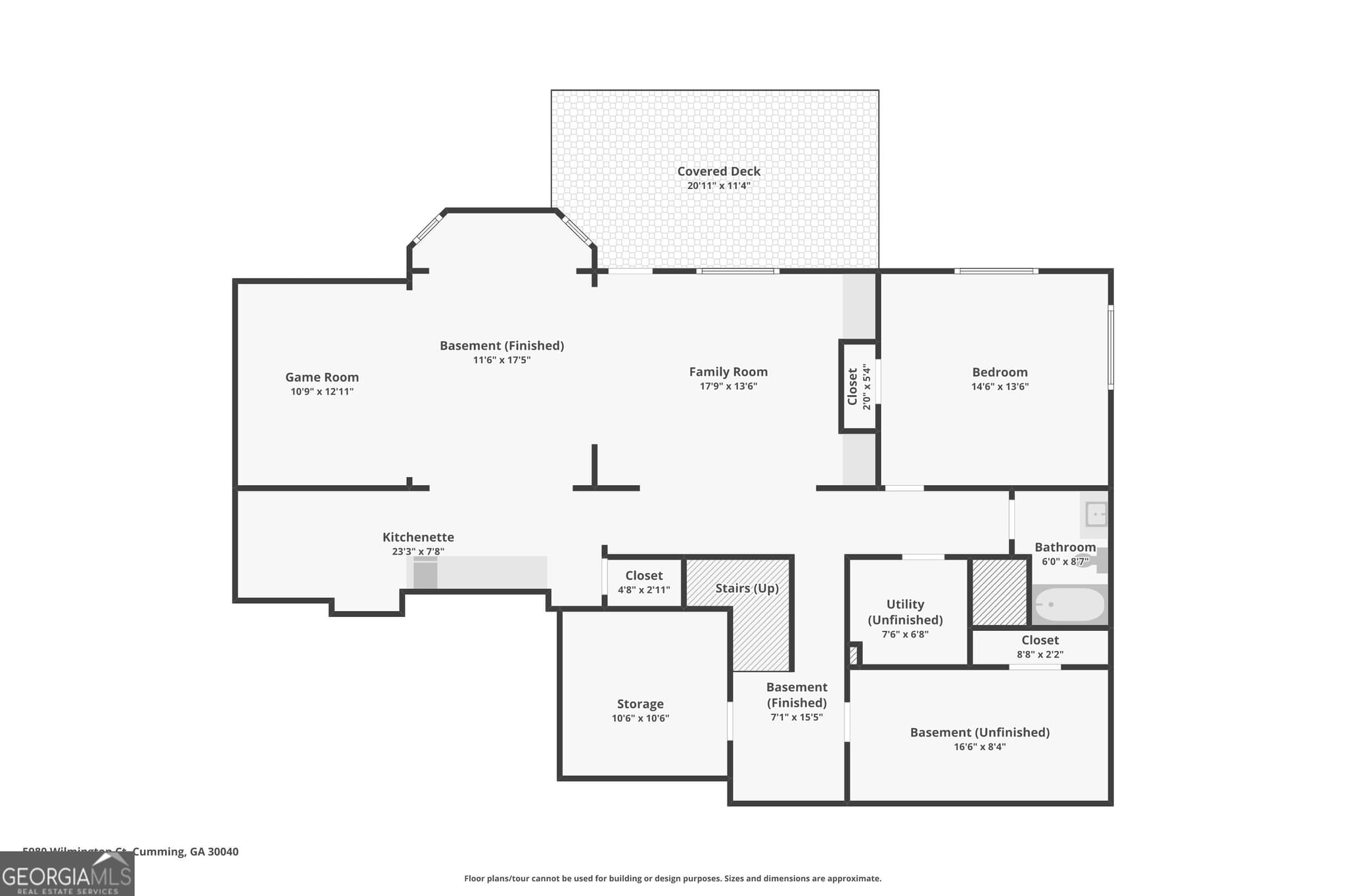 6 bedroom, 5 bathroom, 4,854 sq ft single family residence for sale at 5980 Wilmington Court, Cumming, GA 30040 — photo 5