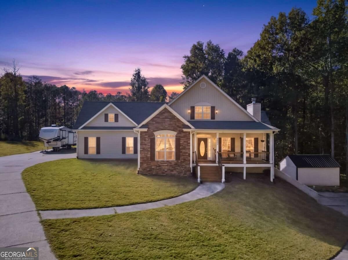 4 bedroom, 4 bathroom, 3,436 sq ft single family residence for sale at 5641 Liberty Church Road, Winston, GA 30187