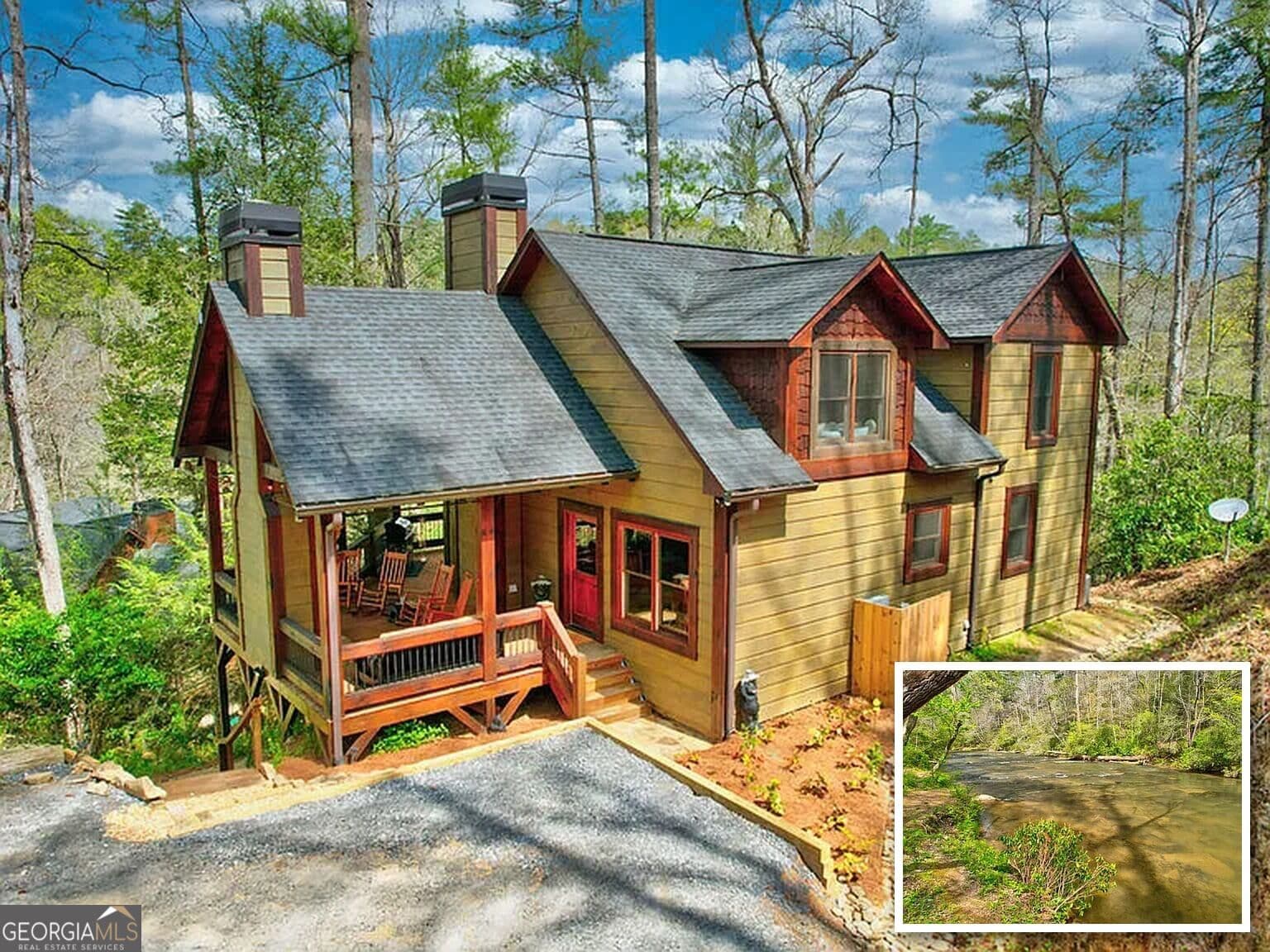 4 bedroom, 3.5 bathroom cabin,single family residence for sale at 136 Gallery Court, Ellijay, GA 30540