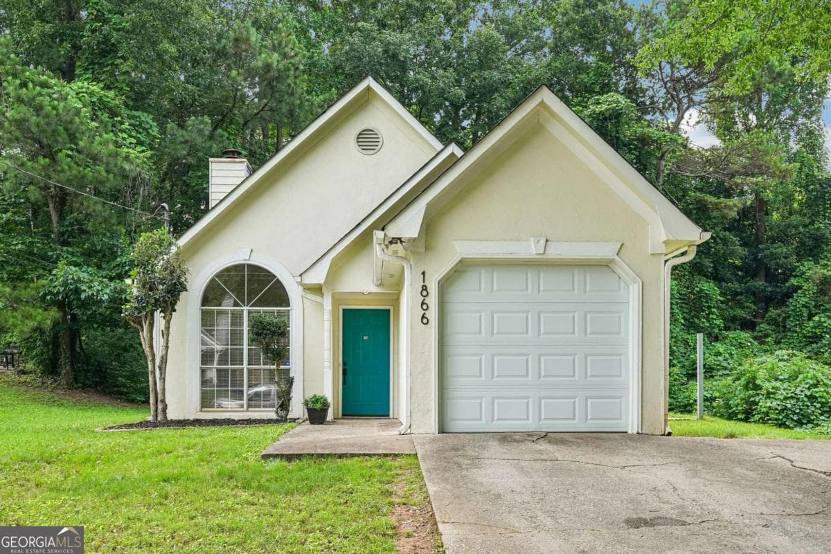 3 bedroom, 2 bathroom, 1,124 sq ft single family residence sold at 1866 Drew Circle, Austell, GA 30168