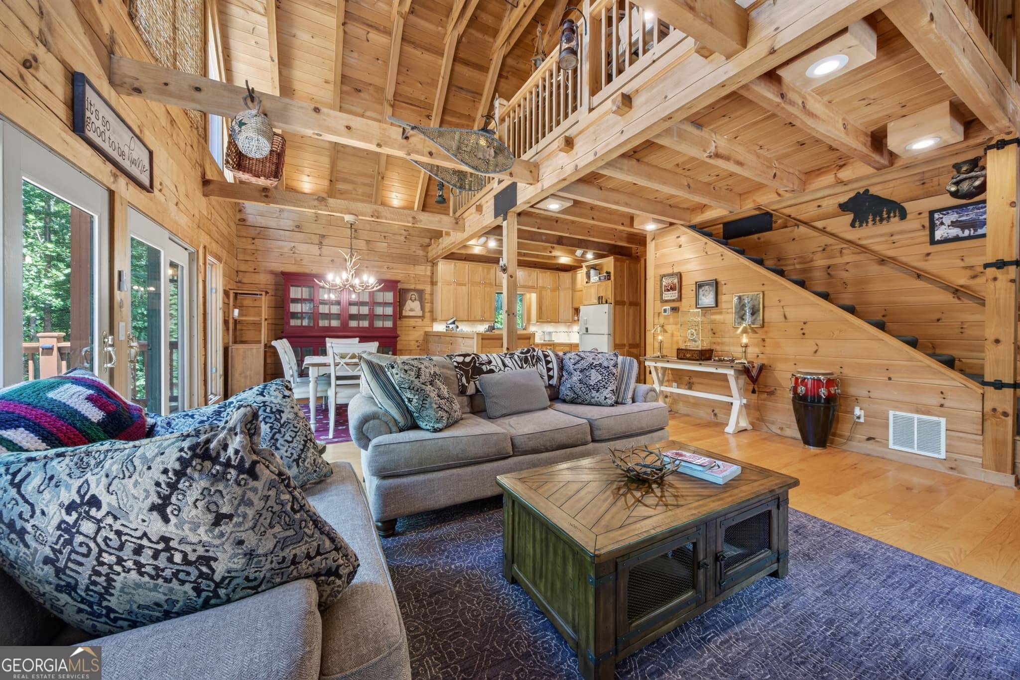 3 bedroom, 3 bathroom, 2,980 sq ft cabin,single family residence for sale at 750 Seye Wailo Trail, Clarkesville, GA 30523 — photo 9