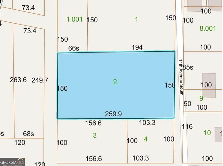residential lot for sale at 304 11TH AVE SO, Phenix City, AL 36869 — photo 2