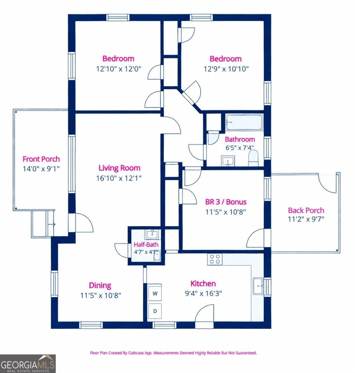 3 bedroom, 1.5 bathroom, 1,244 sq ft single family residence for sale at 1501 55th Street, Columbus, GA 31904 — photo 6