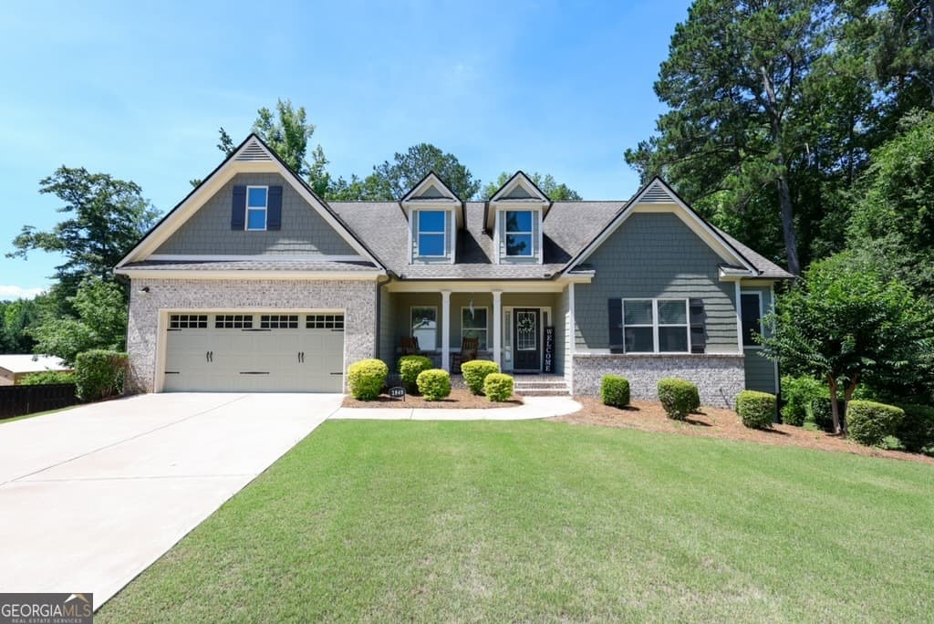 3 bedroom, 2 bathroom, 2,395 sq ft single family residence sold at 1849 Cedar Oaks Lane, Oxford, GA 30054
