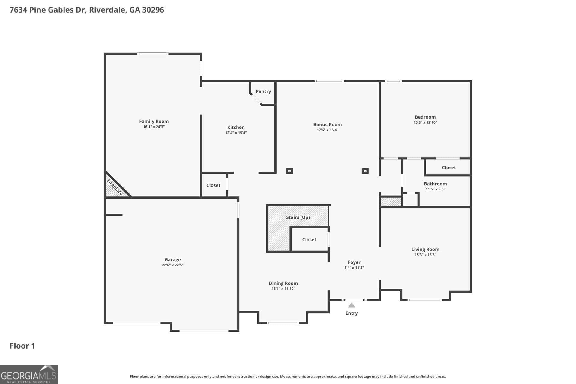 5 bedroom, 3 bathroom, 4,489 sq ft single family residence for sale at 7634 Pine Gables Drive, Riverdale, GA 30296 — photo 3