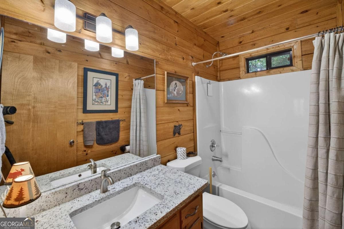 2 bedroom, 1 bathroom, 672 sq ft cabin,single family residence for sale at 203 Mountain View Drive, Cherry Log, GA 30522 — photo 7