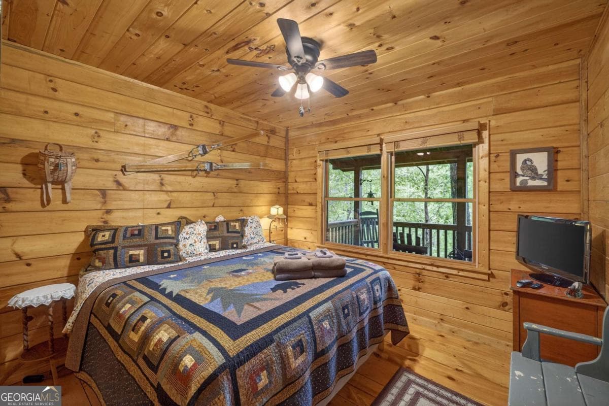 2 bedroom, 1 bathroom, 672 sq ft cabin,single family residence for sale at 203 Mountain View Drive, Cherry Log, GA 30522 — photo 10