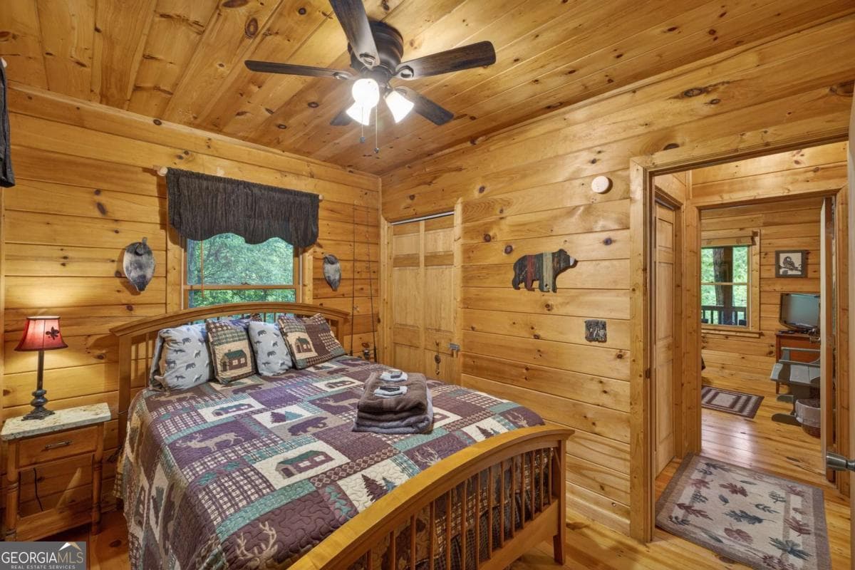 2 bedroom, 1 bathroom, 672 sq ft cabin,single family residence for sale at 203 Mountain View Drive, Cherry Log, GA 30522 — photo 8