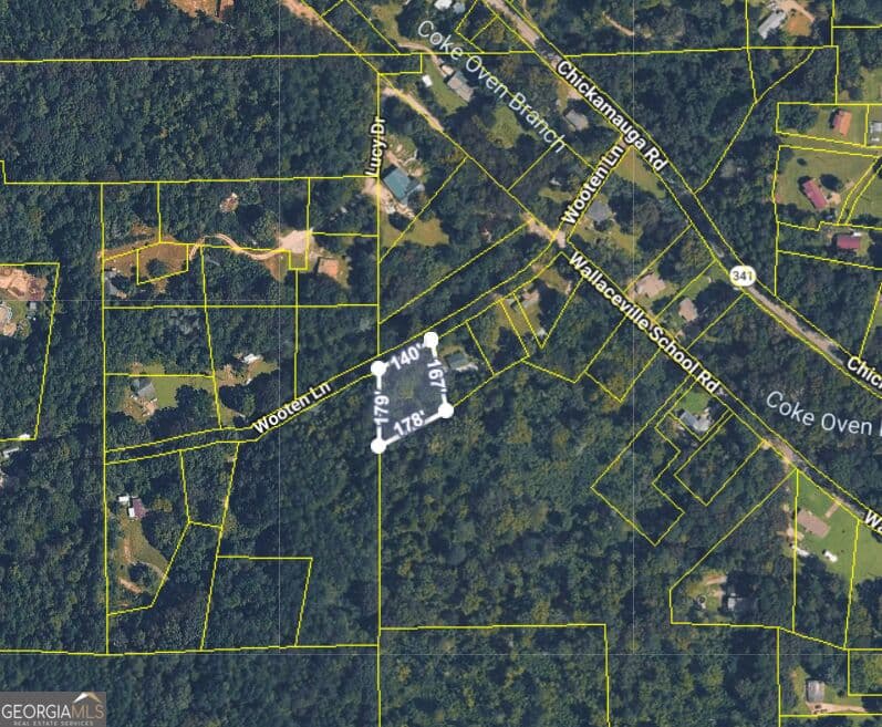 unimproved land for sale at 0 Wooten Lane, Chickamauga, GA 30707