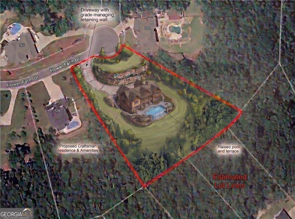 residential lot for sale at 764 Flower Farm Drive, Acworth, GA 30101 — photo 1 of 11