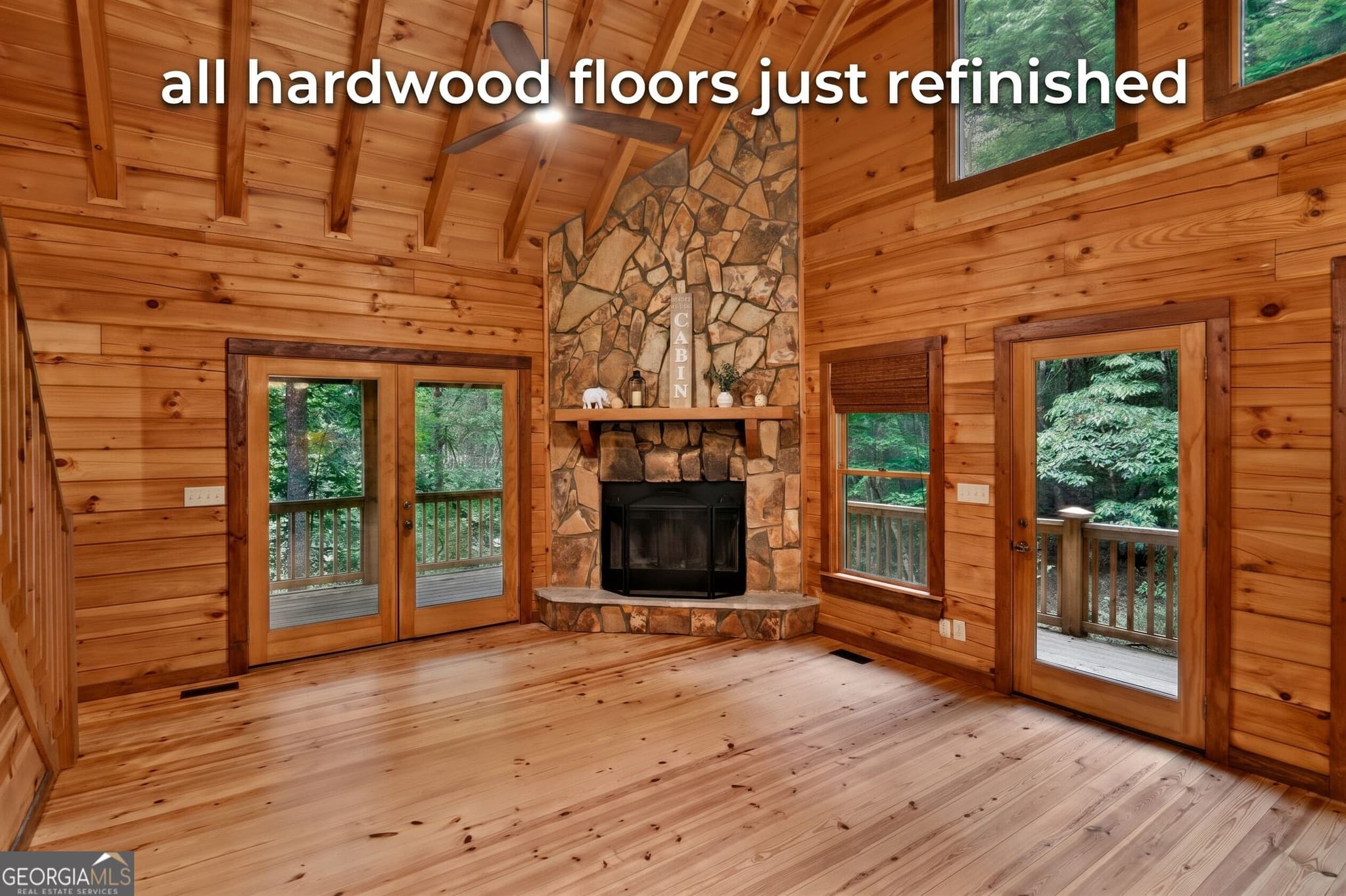 4 bedroom, 3 bathroom, 2,140 sq ft cabin,single family residence for sale at 357 Hemlock Trail, Blue Ridge, GA 30513 — photo 9