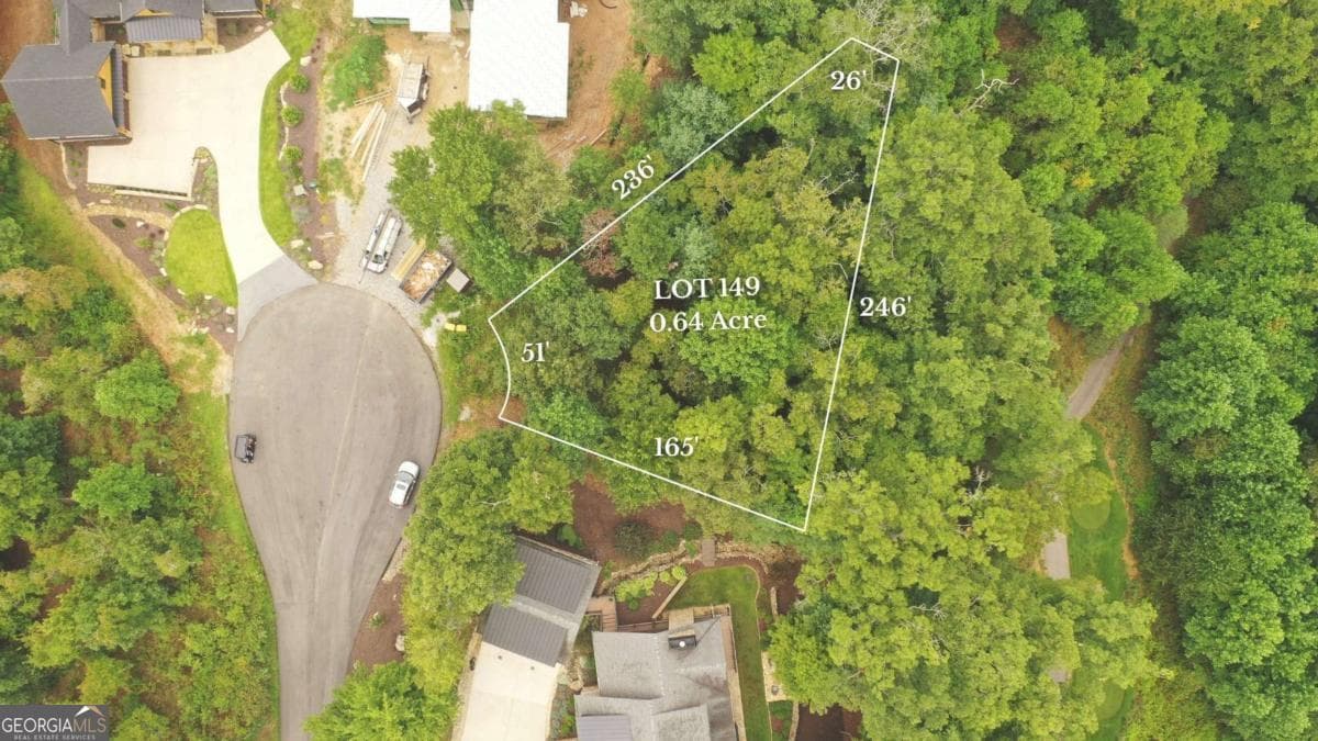residential lot for sale at 149 Hickory Way, Blue Ridge, GA 30513 — photo 1 of 11