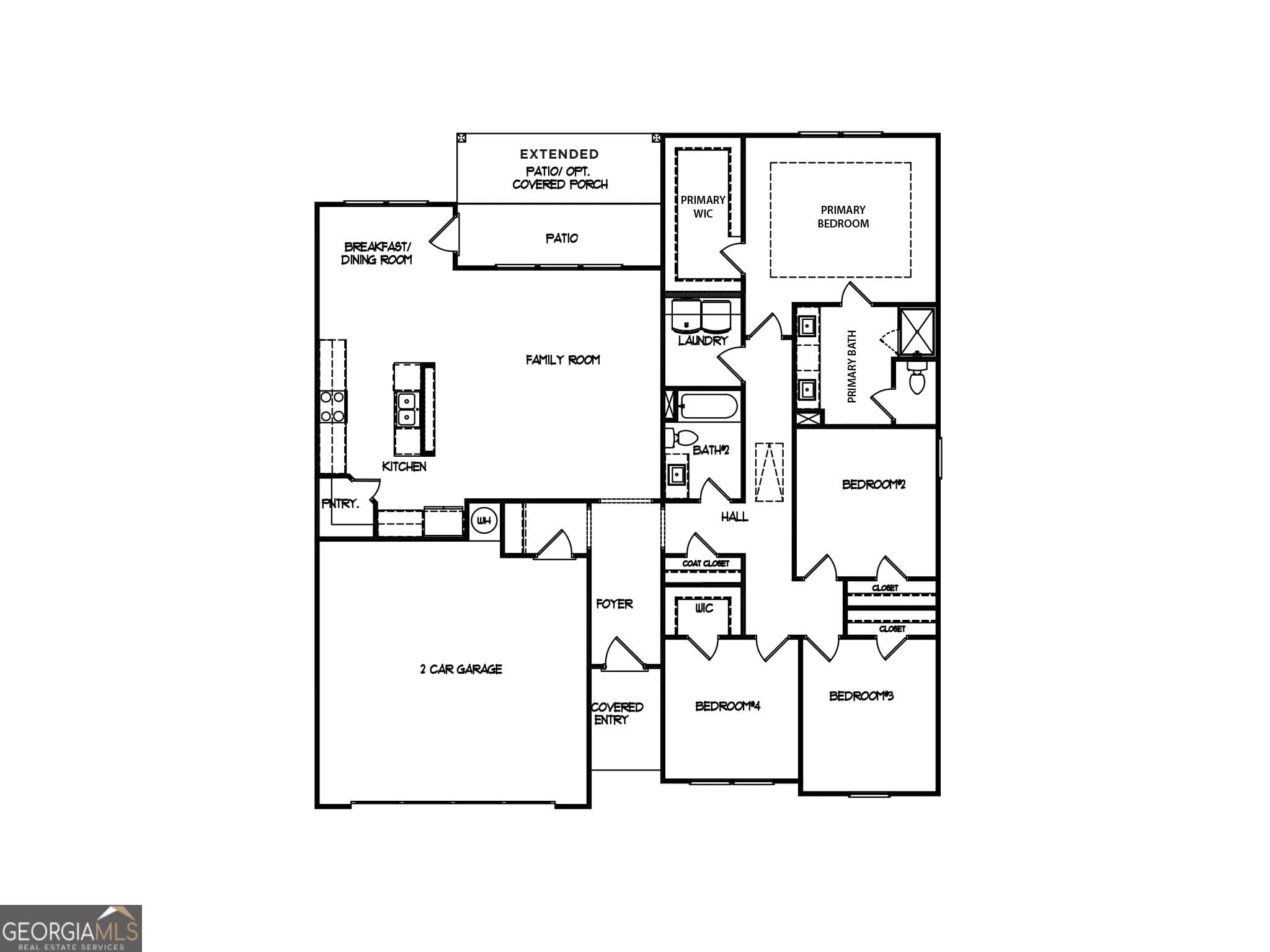 4 bedroom, 2 bathroom, 1,827 sq ft single family residence for sale at 245 Eryn Terrace, Covington, GA 30014 — photo 2