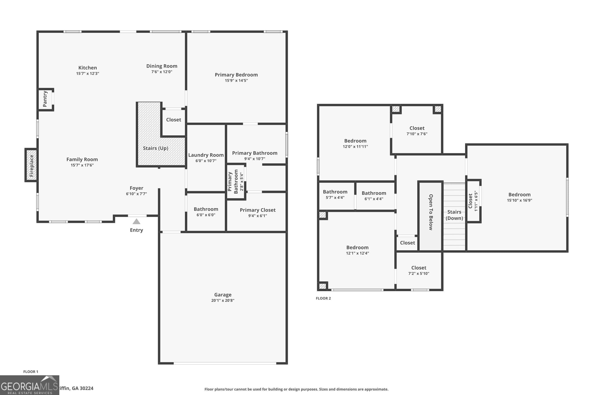 4 bedroom, 2.5 bathroom, 2,074 sq ft single family residence for sale at 135 Hunts Mill Circle, Griffin, GA 30224 — photo 10