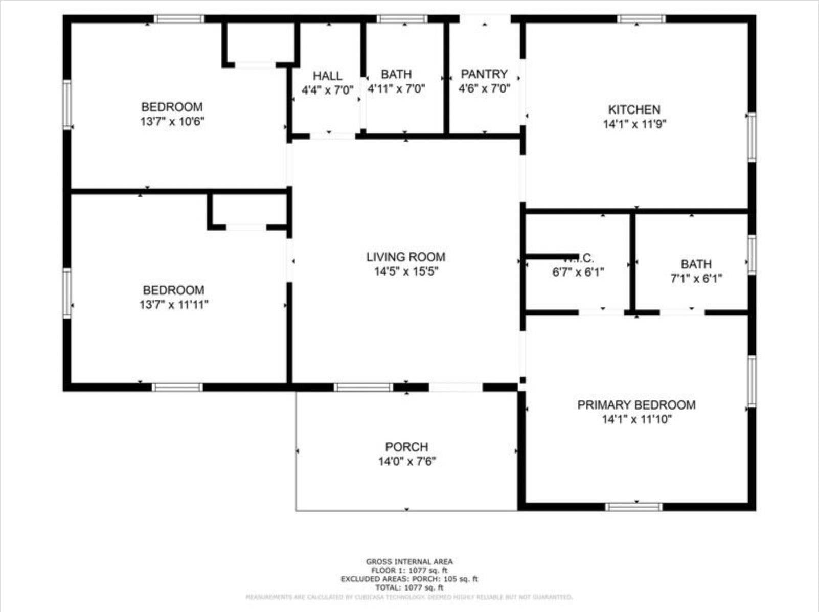 3 bedroom, 2 bathroom, 1,109 sq ft single family residence for rent at 7 Emory Street, Hampton, GA 30228 for $1,500 a month — photo 3
