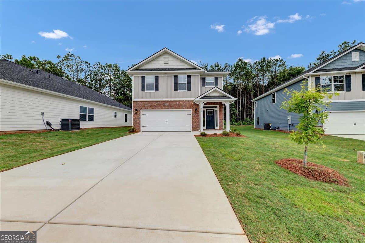 4 bedroom, 2.5 bathroom, 2,121 sq ft single family residence sold at 213 Laney Drive LOT 54, Carrollton, GA 30117
