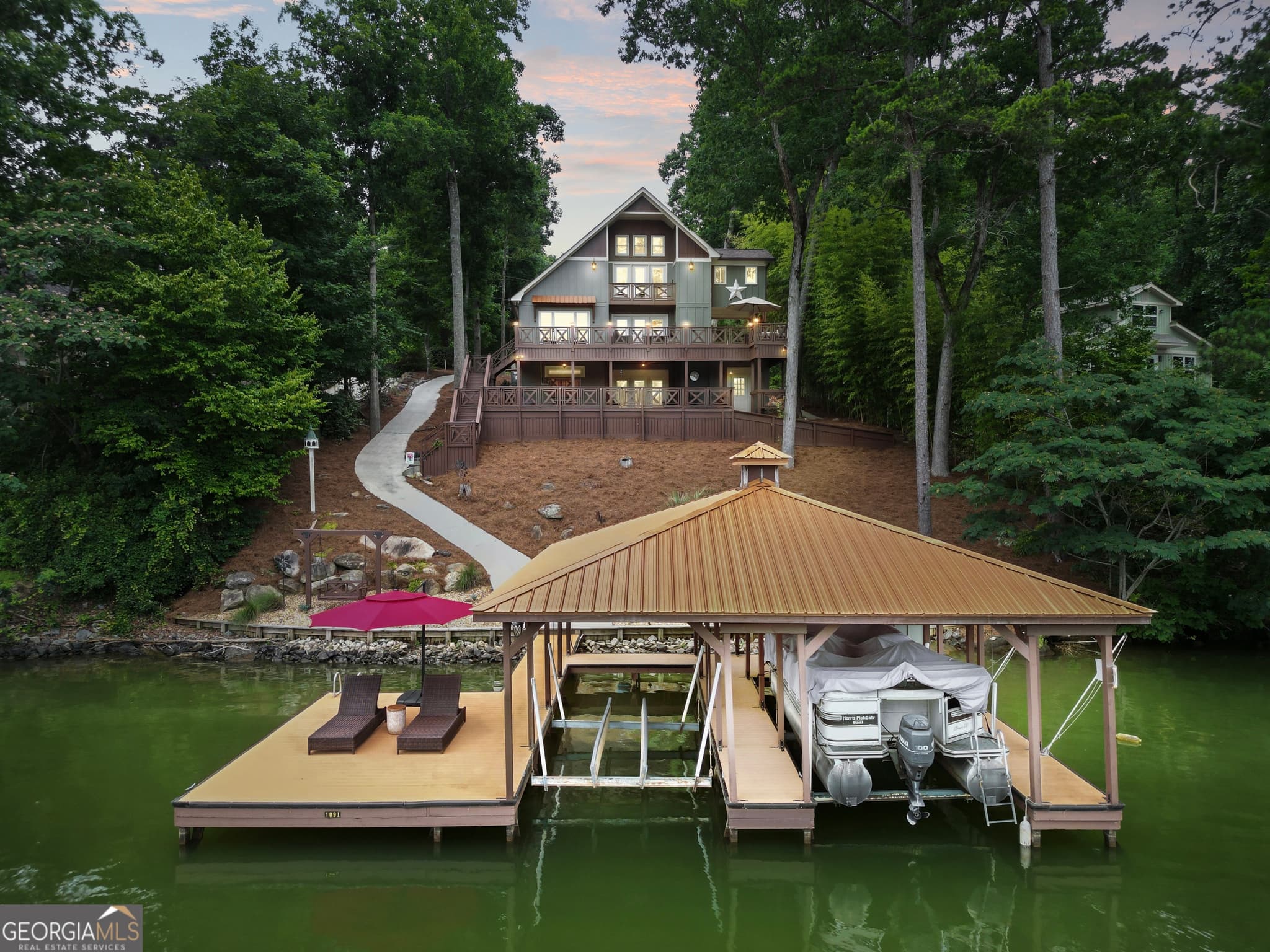 3 bedroom, 2 bathroom, 2,300 sq ft single family residence for sale at 298 Roberts Point Road, Jackson, GA 30233