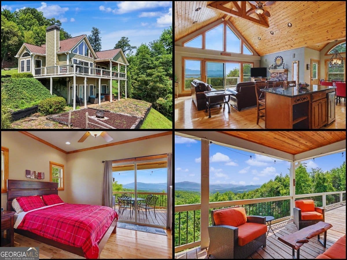 3 bedroom, 3 bathroom cabin,single family residence for sale at 575 Longview Drive, Hayesville, NC 28904