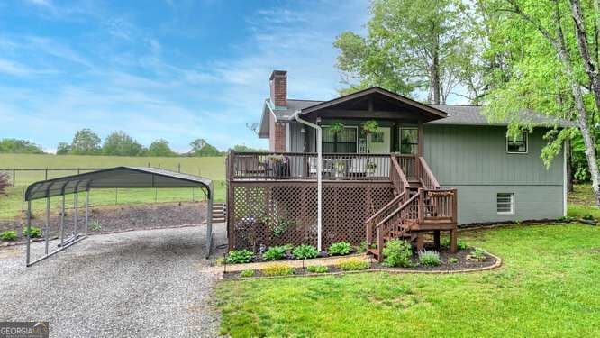 5 bedroom, 3 bathroom, 1,484 sq ft single family residence for sale at 455 Forest Circle, Blairsville, GA 30512