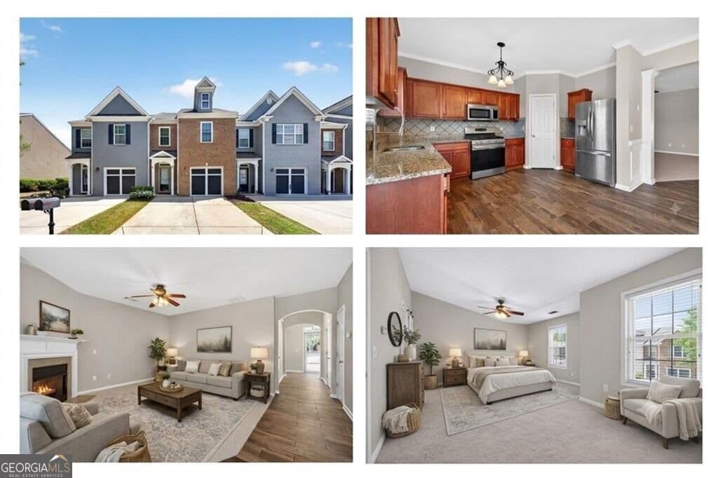 3 bedroom, 2.5 bathroom, 1,856 sq ft townhouse for sale at 4909 Sherwood Way, Cumming, GA 30040 — photo 1 of 25