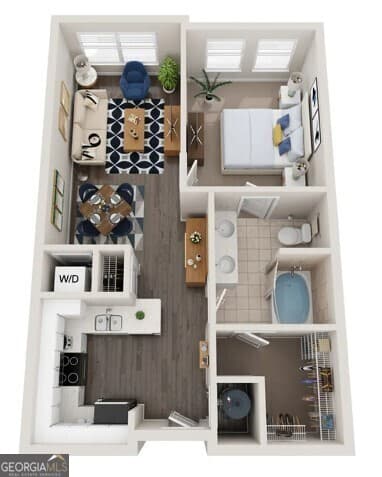 1 bedroom, 1 bathroom, 700 sq ft apartment for rent at 2591 Piedmont Road 1322, Atlanta, GA 30324 for $1,499 a month — photo 6