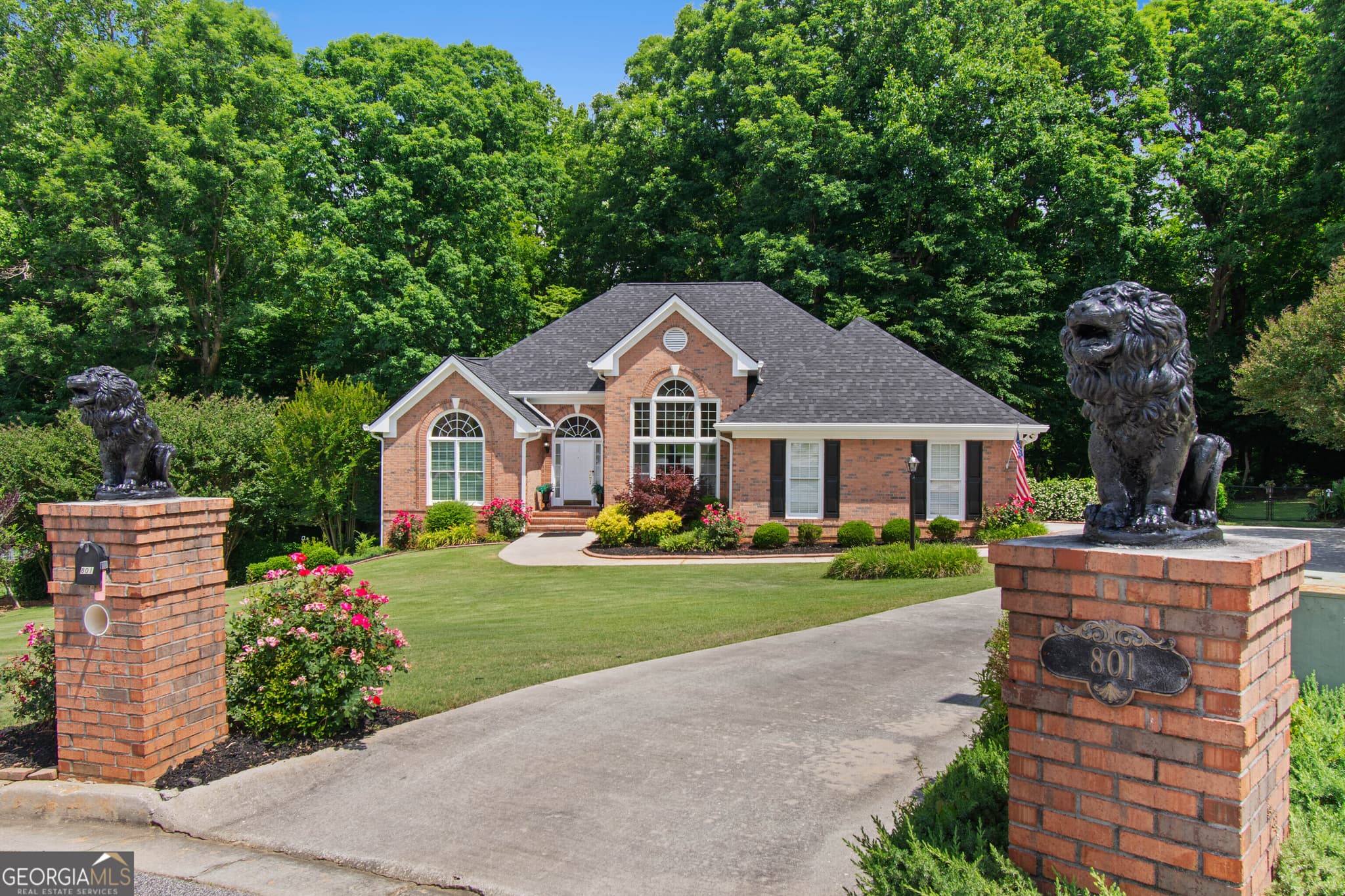 4 bedroom, 3 bathroom single family residence sold at 801 Ivy Ridge Drive, Loganville, GA 30052