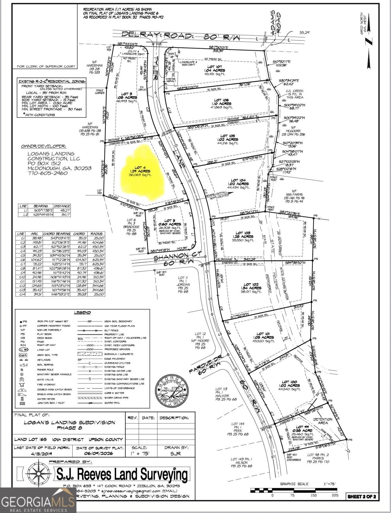 unimproved land for sale at 0 LOT 4 Tyler Lane, Thomaston, GA 30286 — photo 1 of 1