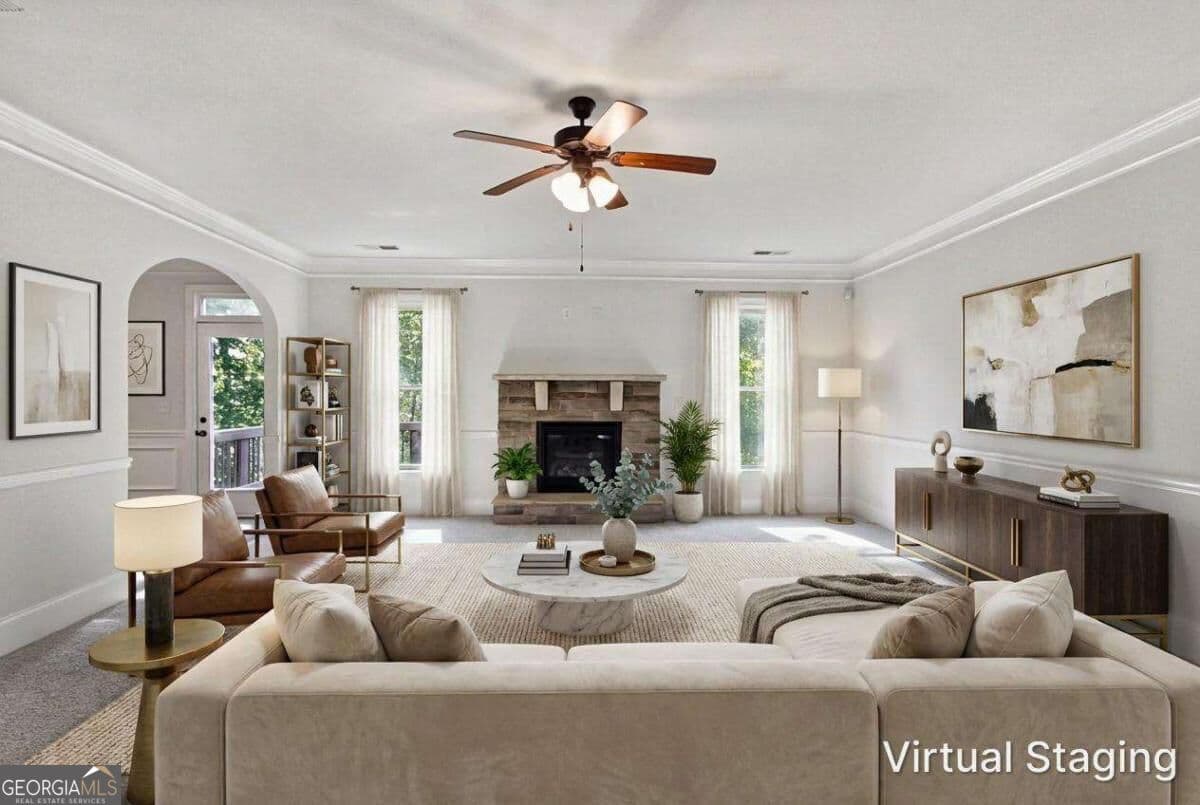 5 bedroom, 4 bathroom, 4,360 sq ft single family residence for sale at 3877 Rosebay Way, Conyers, GA 30094 — photo 2