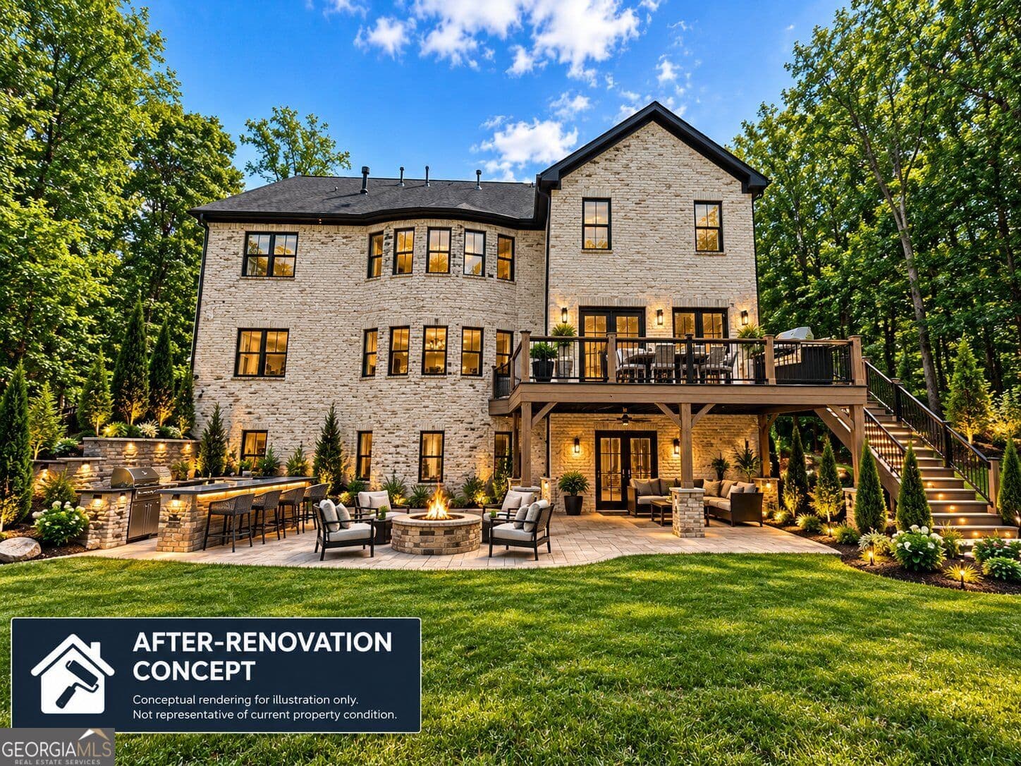 8 bedroom, 7.5 bathroom, 7,721 sq ft single family residence for sale at 178 Dakotahs Bend, Newnan, GA 30263 — photo 5