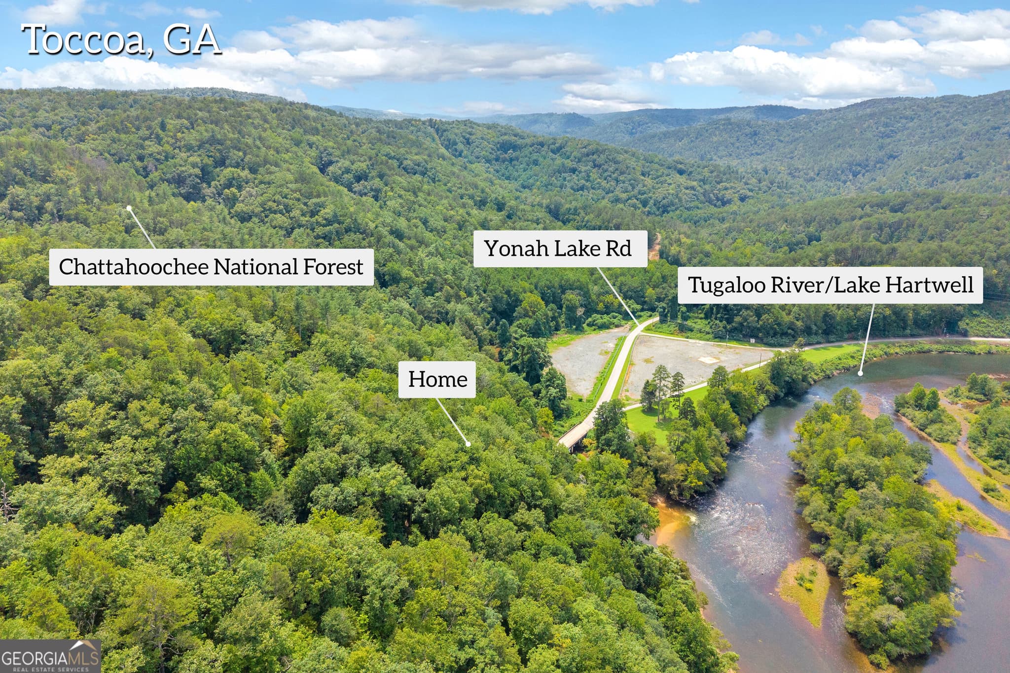 3 bedroom, 2 bathroom, 1,259 sq ft cabin,single family residence for sale at 4305 Yonah Dam Road, Toccoa, GA 30577 — photo 7