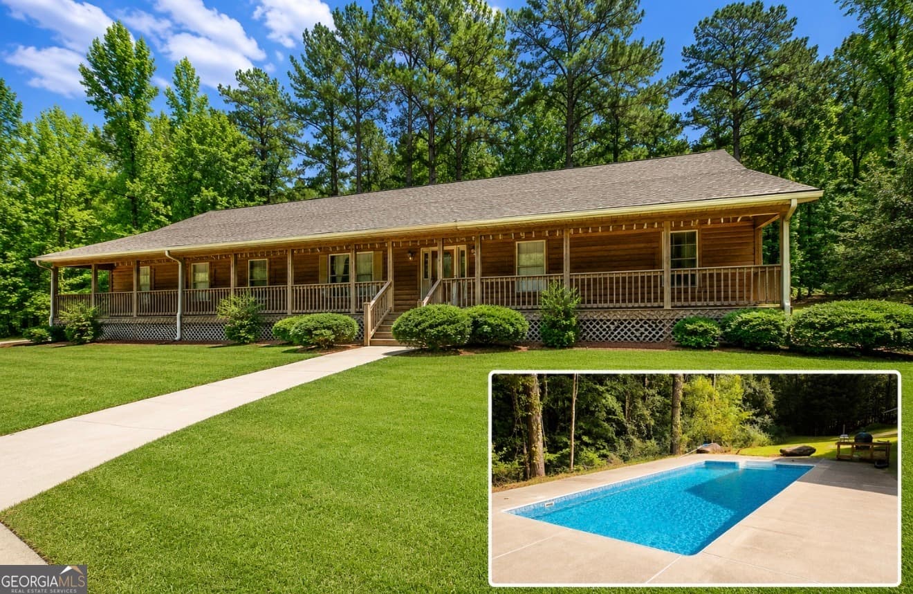 3 bedroom, 3 bathroom, 2,466 sq ft single family residence sold at 7505 Hall Road, Fairburn, GA 30213