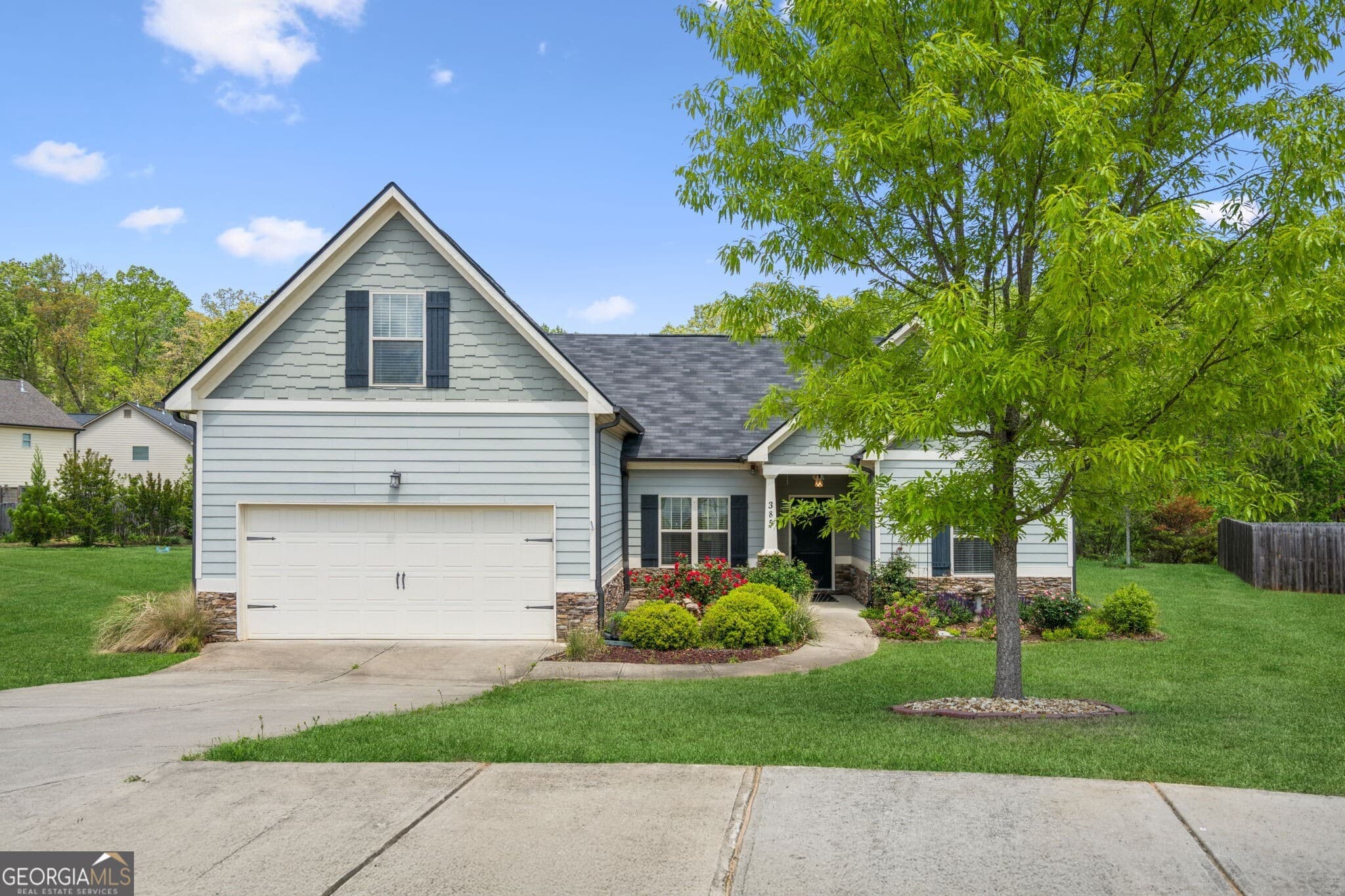 4 bedroom, 2 bathroom, 1,701 sq ft single family residence sold at 385 Red Hawk Drive, Dawsonville, GA 30534