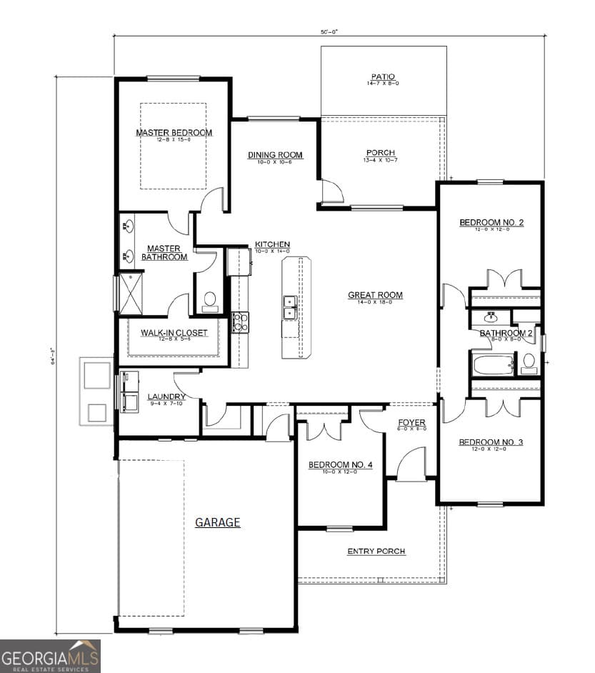 4 bedroom, 2 bathroom, 2,008 sq ft single family residence for sale at 104 Shelton Place, Kingsland, GA 31548 — photo 3