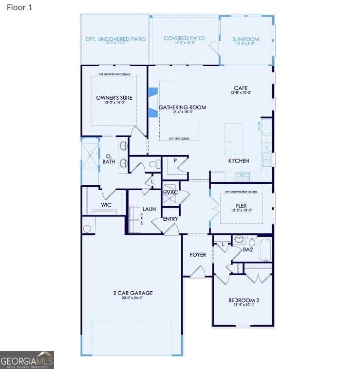 2 bedroom, 2 bathroom, 1,951 sq ft single family residence for sale at 1181 Little Shoals Road, Greensboro, GA 30642 — photo 2