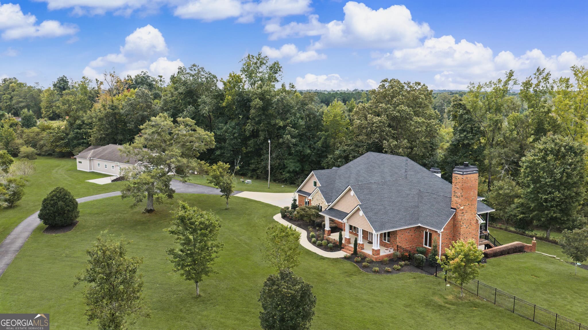 5 bedroom, 4.5 bathroom, 6,792 sq ft single family residence for sale at 1955 Line Creek Road, Brooks, GA 30205 — photo 1 of 71