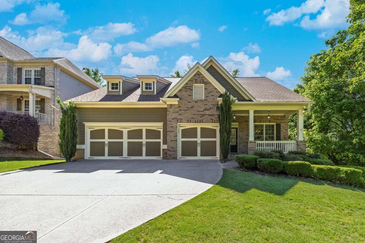 4 bedroom, 3.5 bathroom, 3,334 sq ft single family residence sold at 6350 Hampton Rock Lane, Cumming, GA 30041