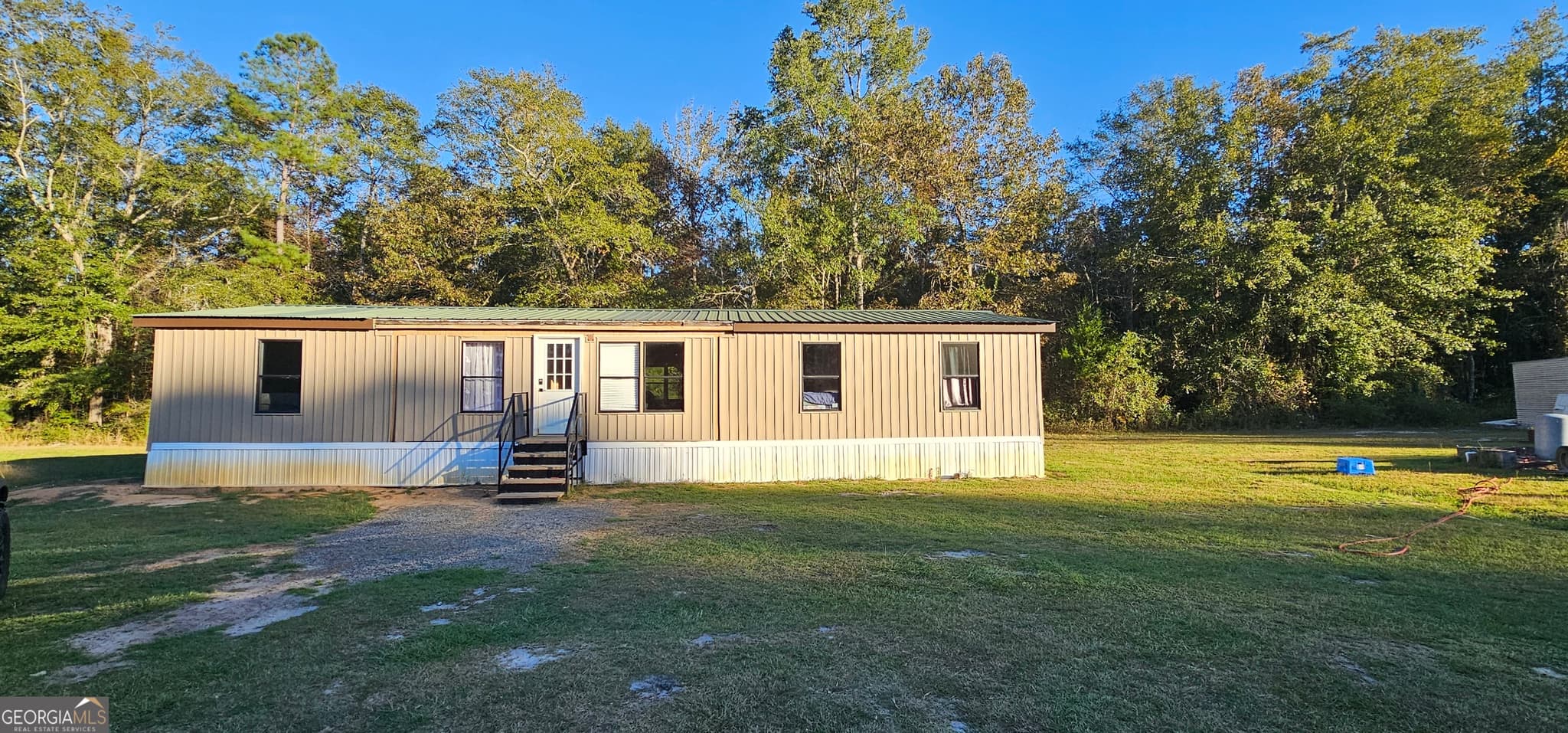 4 bedroom, 2 bathroom, 1,440 sq ft manufactured home,single family residence sold at 596 Arnett School Road, Sylvania, GA 30467