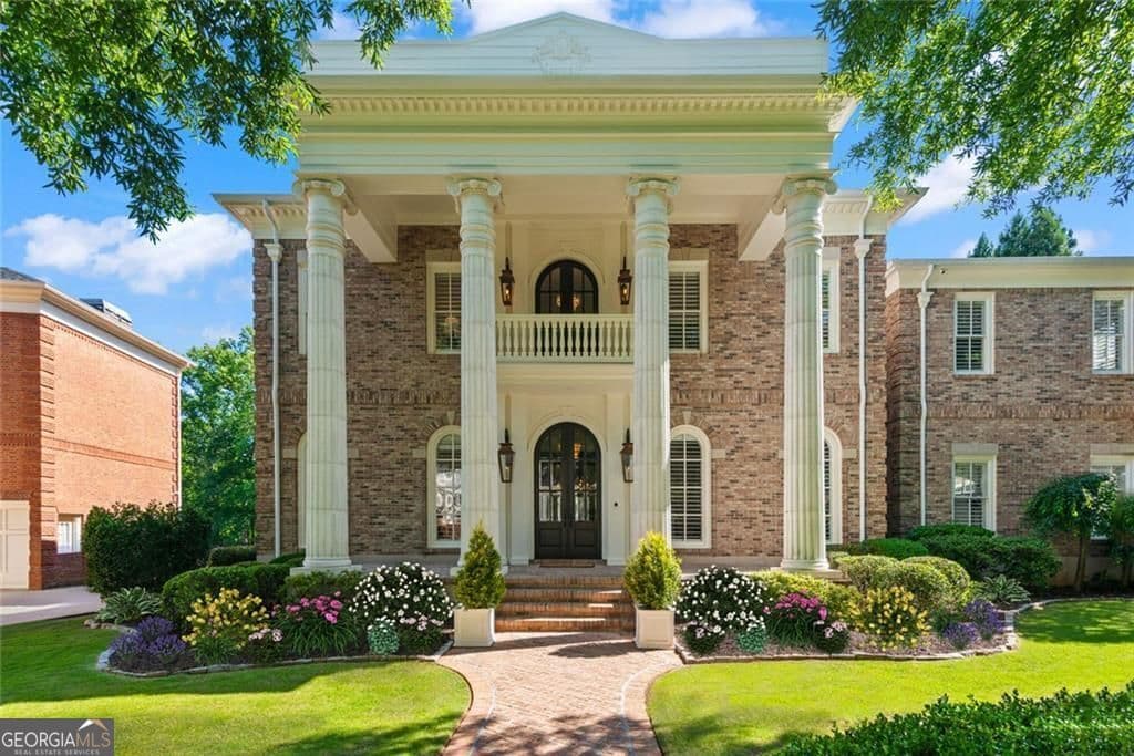 5 bedroom, 6.5 bathroom, 10,500 sq ft single family residence for sale at 3120 Addison Drive, Alpharetta, GA 30022