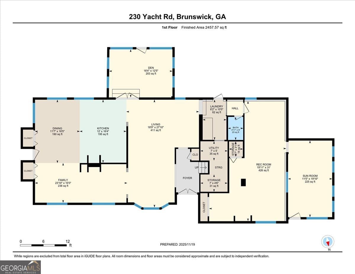 4 bedroom, 3 bathroom, 3,000 sq ft single family residence for sale at 230 Yacht Road, Brunswick, GA 31525 — photo 7