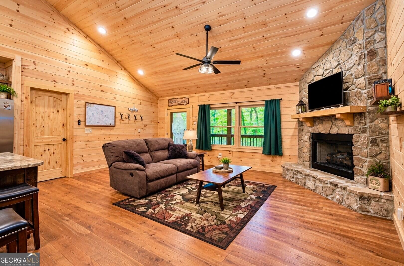 2 bedroom, 2 bathroom, 912 sq ft cabin,single family residence for sale at 680 Hidden Lake Drive, Cherry Log, GA 30522 — photo 6