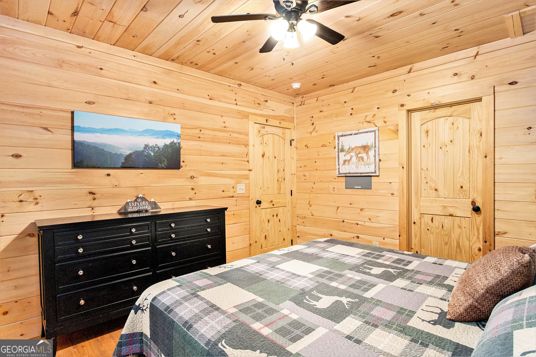 2 bedroom, 2 bathroom, 912 sq ft cabin,single family residence for sale at 680 Hidden Lake Drive, Cherry Log, GA 30522 — photo 9