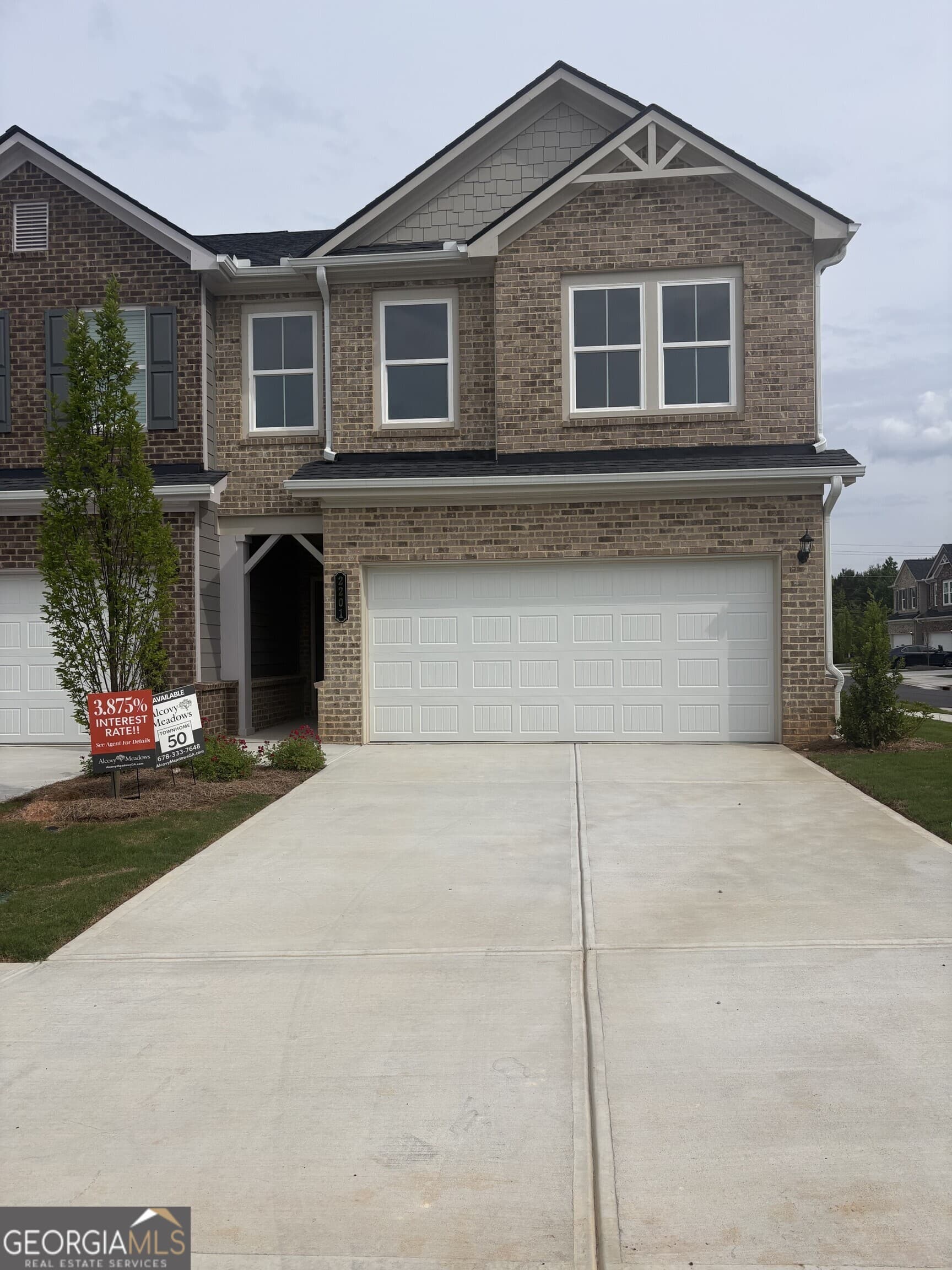 3 bedroom, 2.5 bathroom, 1,836 sq ft townhouse sold at 2201 Chant Street, Dacula, GA 30019