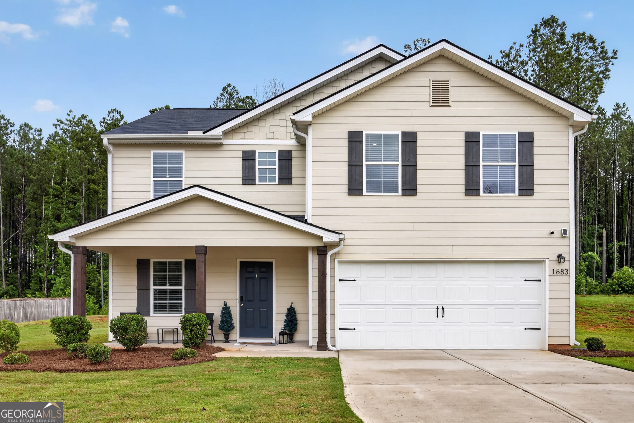 4 bedroom, 2.5 bathroom, 2,014 sq ft single family residence sold at 1883 Hunter Welch Parkway, Luthersville, GA 30251