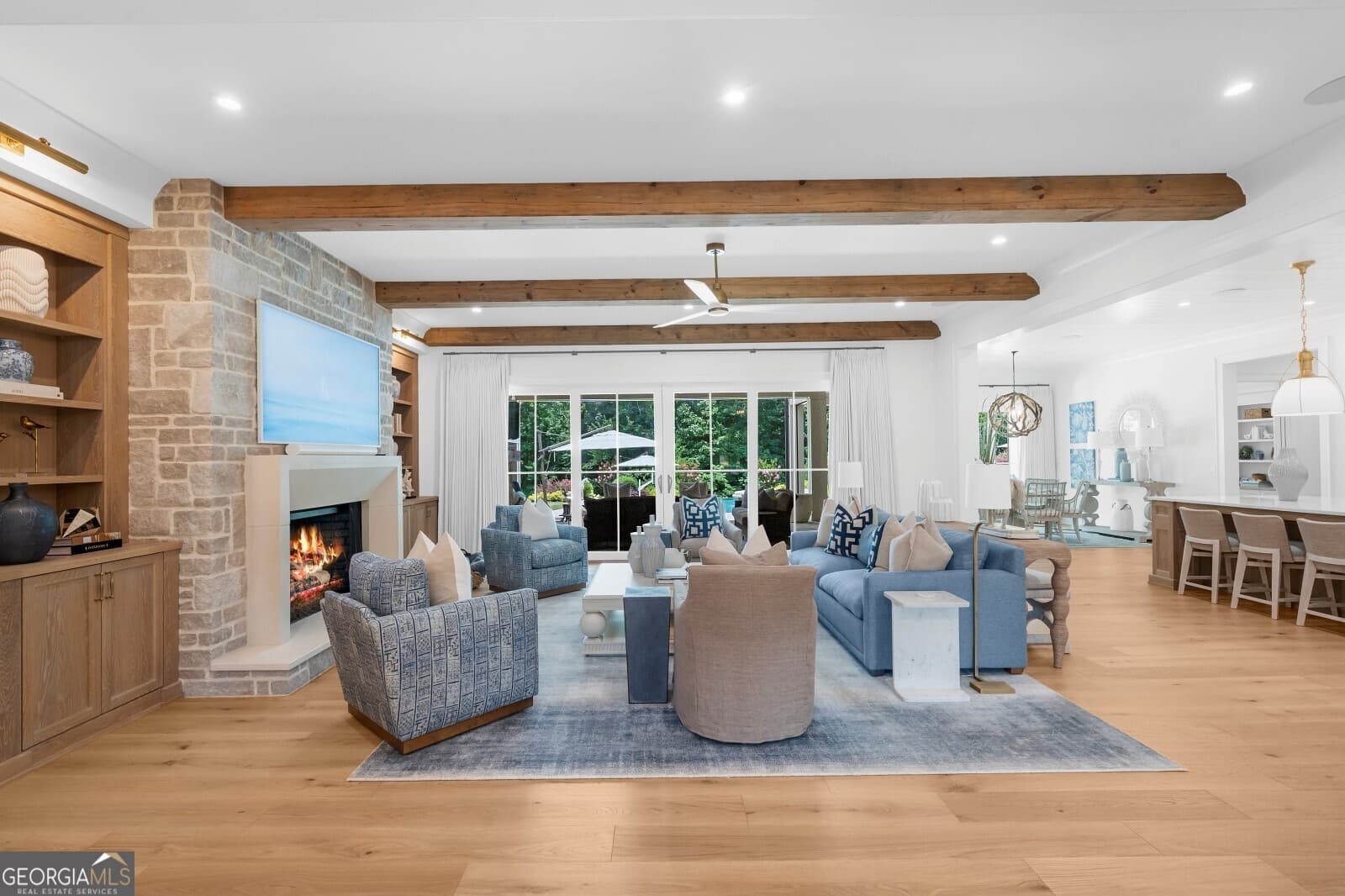 7 bedroom, 8.5 bathroom, 13,050 sq ft single family residence for sale at 570 Lost River Bend, Milton, GA 30004 — photo 10