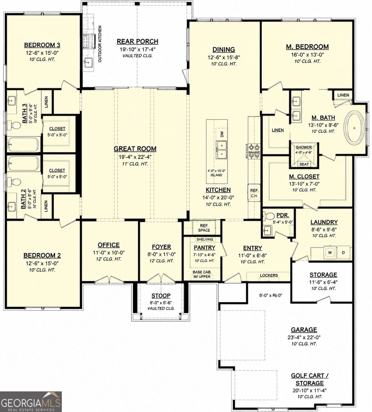 3 bedroom, 3.5 bathroom, 2,726 sq ft single family residence for sale at 107 Woodstork Place, Kingsland, GA 31548 — photo 2