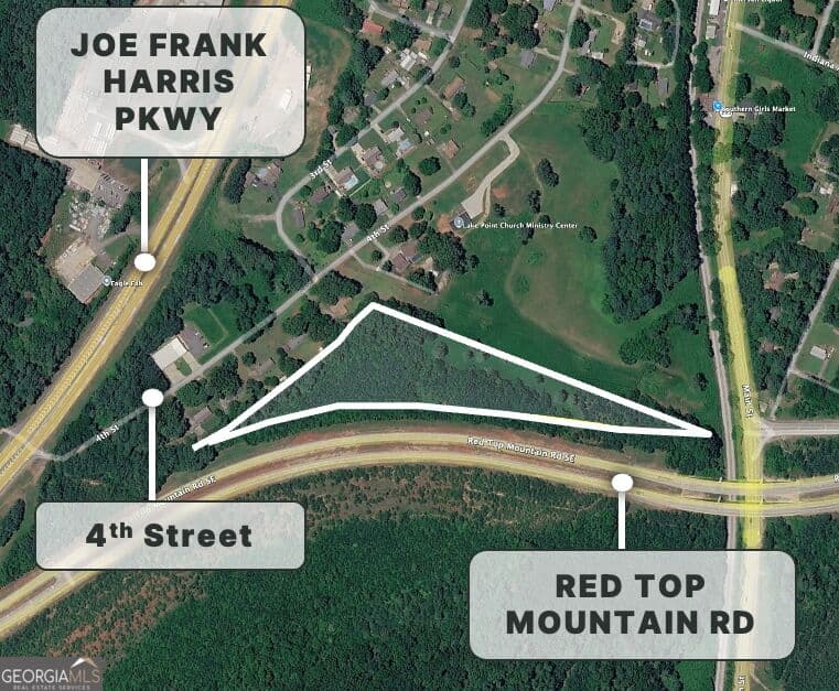 unimproved land for sale at 0 Red Top Mountain Road, Emerson, GA 30137 — photo 2